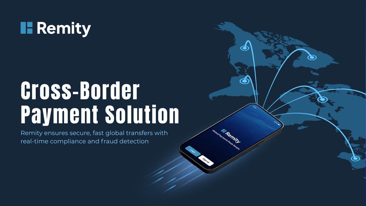 Cross-Border Payment Platform - FinTech product showcase by Pias featuring Seamless international money transfers with real-time FX routing.